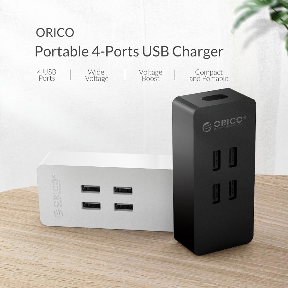 ORICO 4 Port USB Charger 20W 5V2.4A *4  Fast Charging Desktop for Laptop Smart Phone