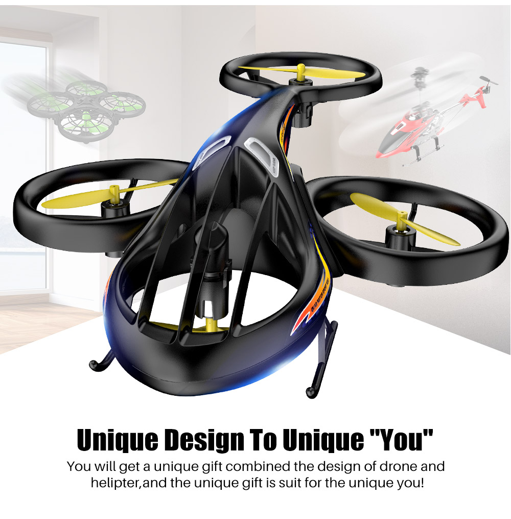 SYMA TF1001 Helifury 360 Altitude Hold Mode 3D Flips LED RC Drone Quadcopter RTF with Landing Pad - Photo: 2