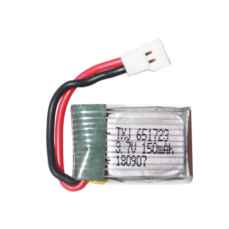3.7V 150mAh 25C White Plug High Rate Discharge Polymer Lipo Battery&Charger Set for RC Drones - Photo: 3