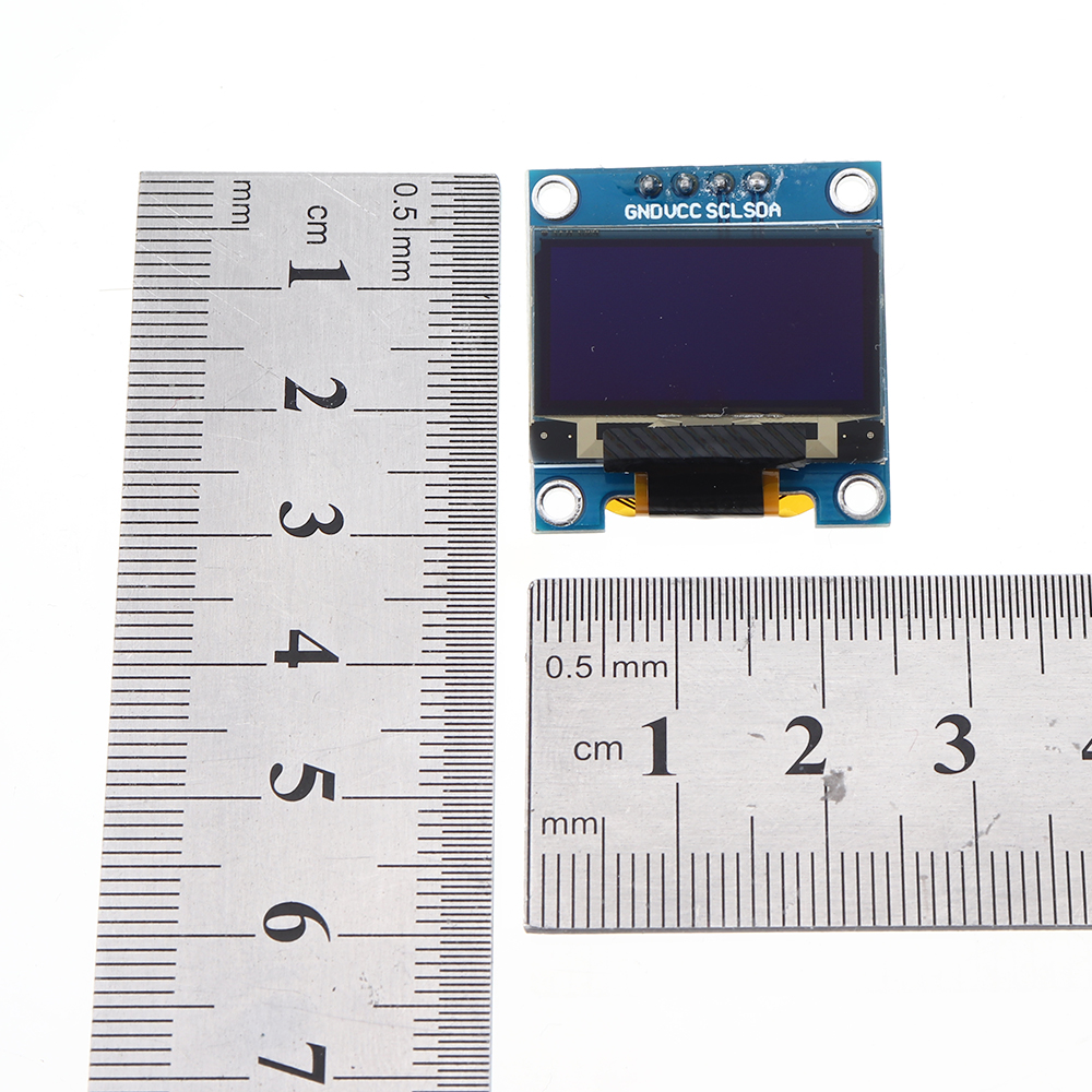 Geekcreit® 0,96 polegadas OLED I2C IIC Communication Display 128 * 64 LCD Módulo Geekcreit para Arduino - produtos que funcionam com placas oficiais Arduino