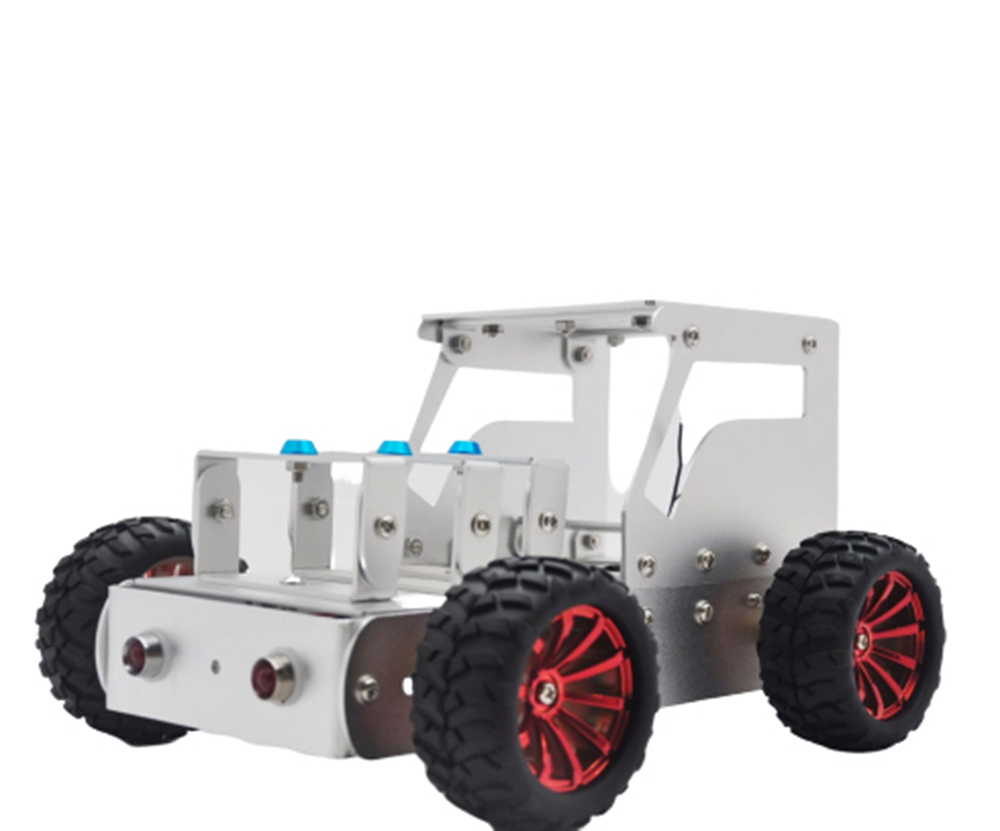 DIY Tractor Aluminous Smart RC Robot Car Chassis Base Kit