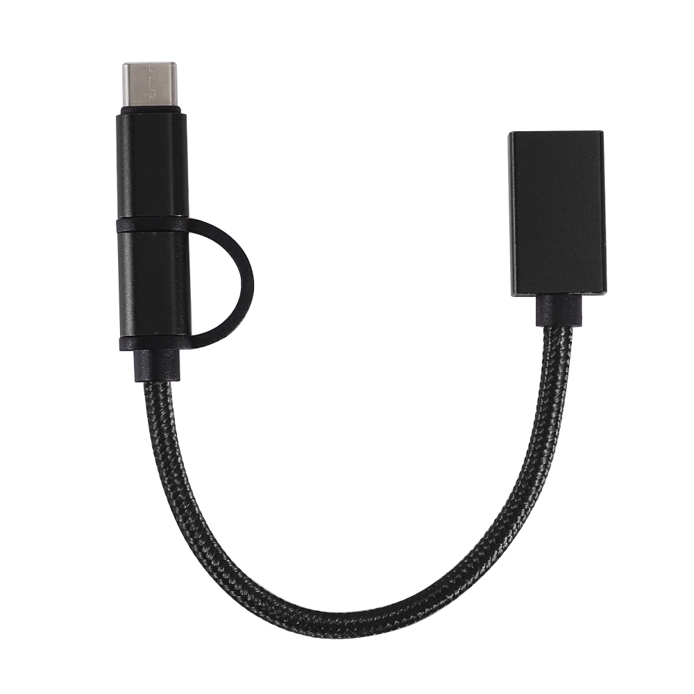 Bakeey 2in1 OTG Type-C Micro USB Data Cable for Samsung S10 9 Note8 LG HUAWEI