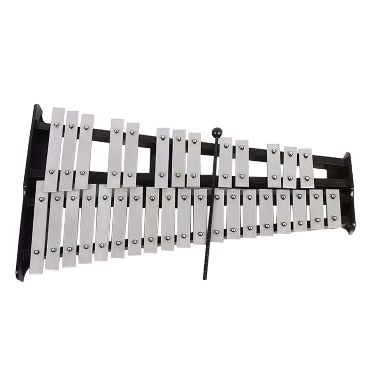 32 Note Xylophone Aluminum Piano Orff Instrument with Bag - Photo: 2