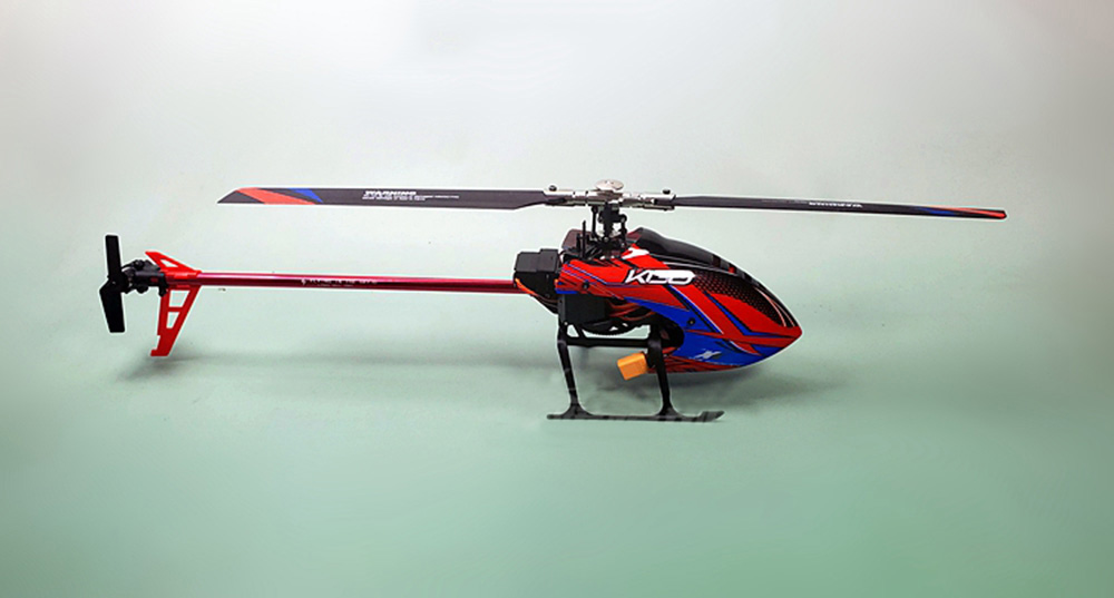 Peça sobressalente de helicóptero de lança de cauda de metal CNC para XK K130 RC Helicopter