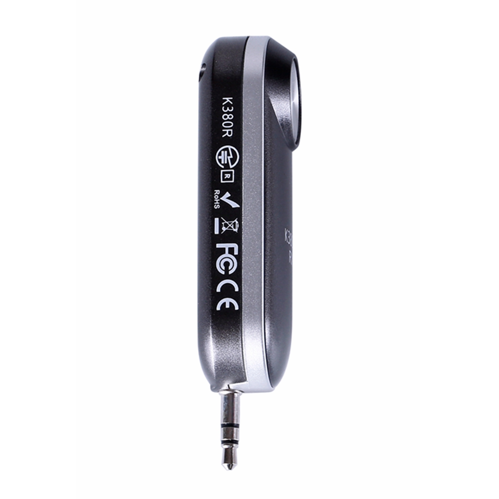 Gitafish K380R Portable UHF Wireless Microphone Headset 3.5mm Audio Head 6.5mm Adapter with USB-5V USB charging port - Photo: 5
