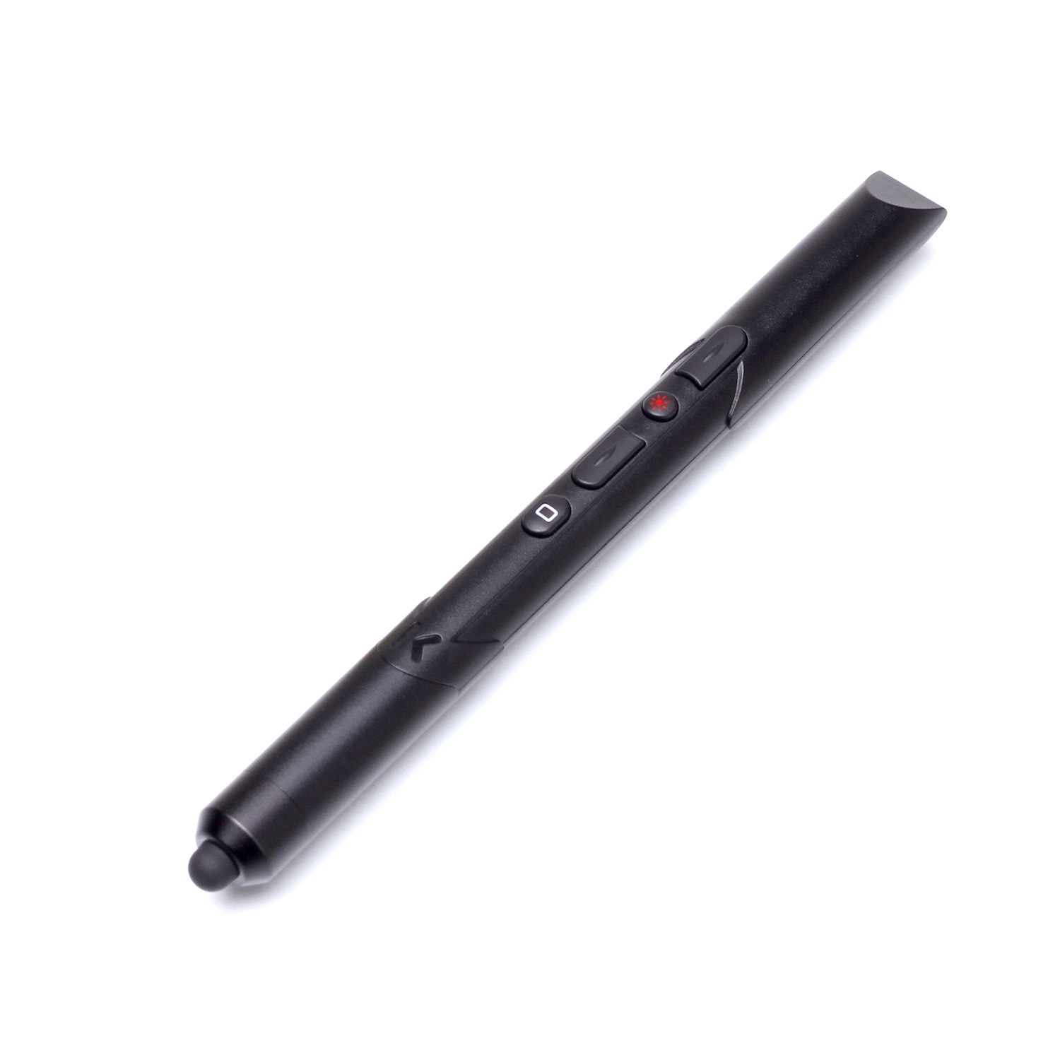 VIBOTON 3 in 1  Flip Pen Touch-sensitive Pen Red Light Indication Wireless Presenter PPT Page Pen Clicker USB Remote Control