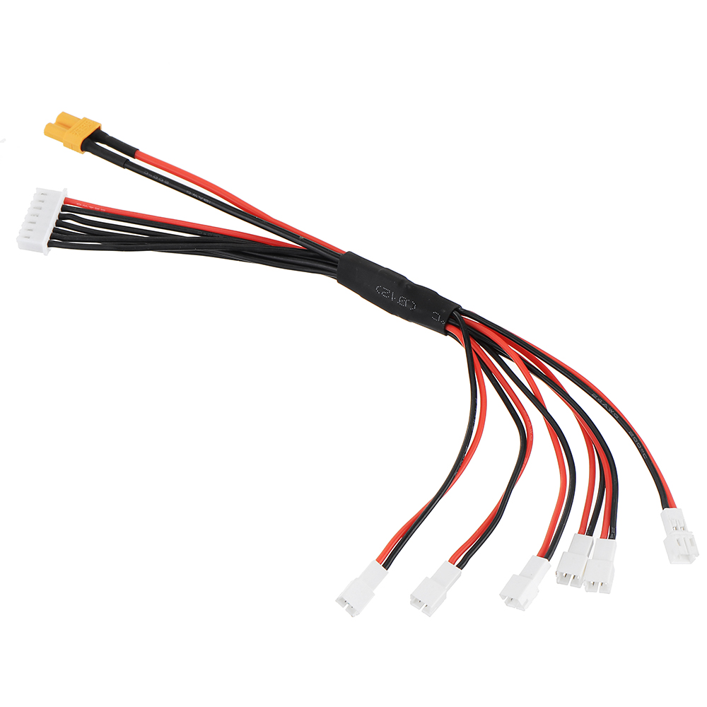 URUAV XT30 To PH2.0 1S Lipo Battery Charging Cable Wire For Happymodel Mobula6 Mobula7 EMAX Tinyhawk II D6