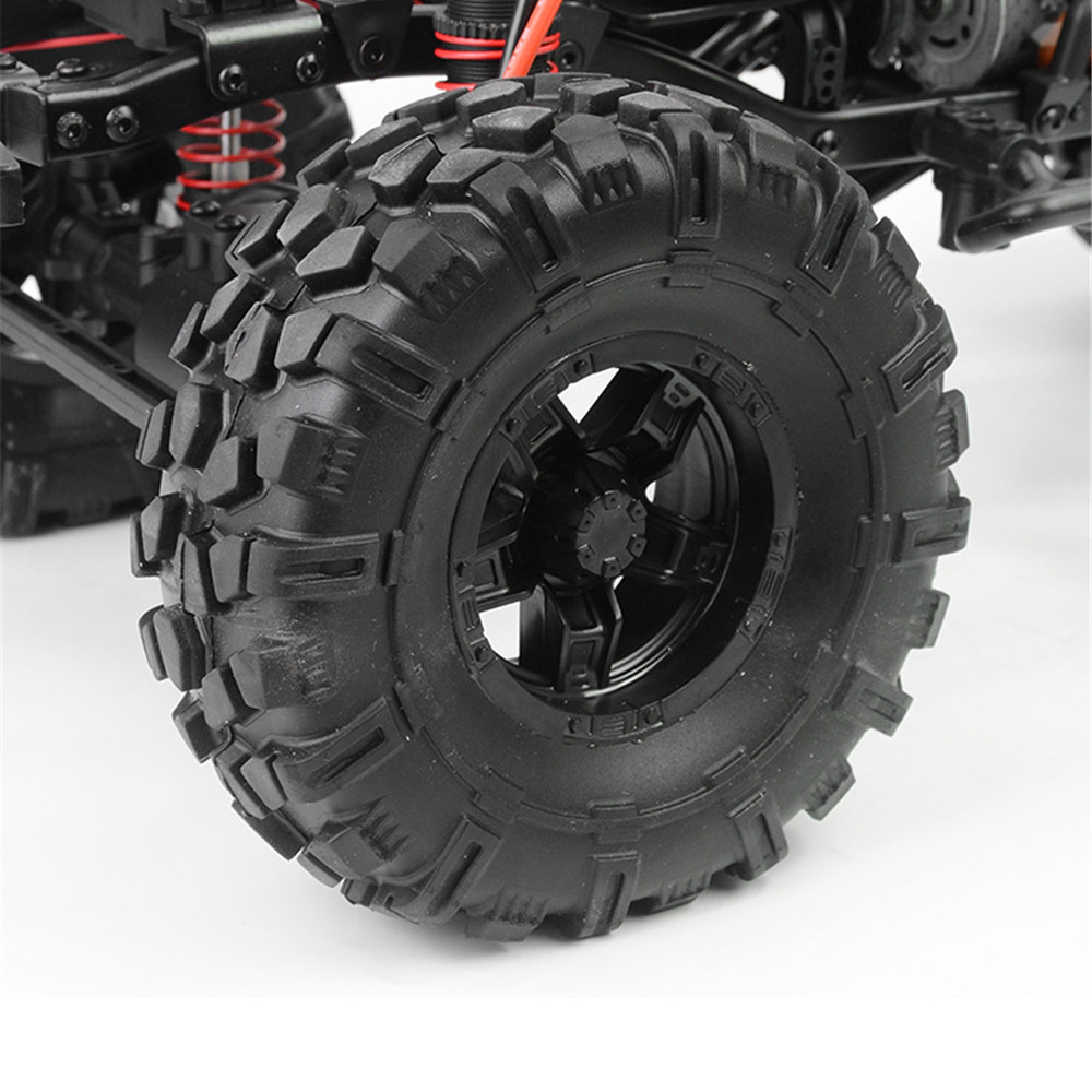 CJ10 for Caster 1/10 2.4G 4WD RC Car Electric Rock Crawler Off-Road Vehicles with LED Light RTR Model - Photo: 9