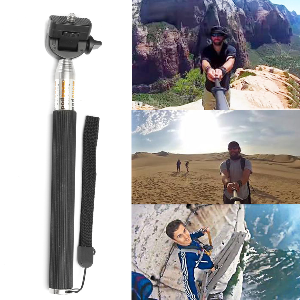 8X Telephoto Fisheye Lens bluetooth Selfie Shutter Stick Mini Tripod Set Kit for Smartphone Photography