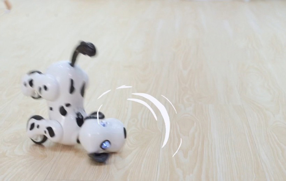 2.4G Smart RC Robot Dog Barking Hand Stand Walking Robot Dog Toy - Photo: 7