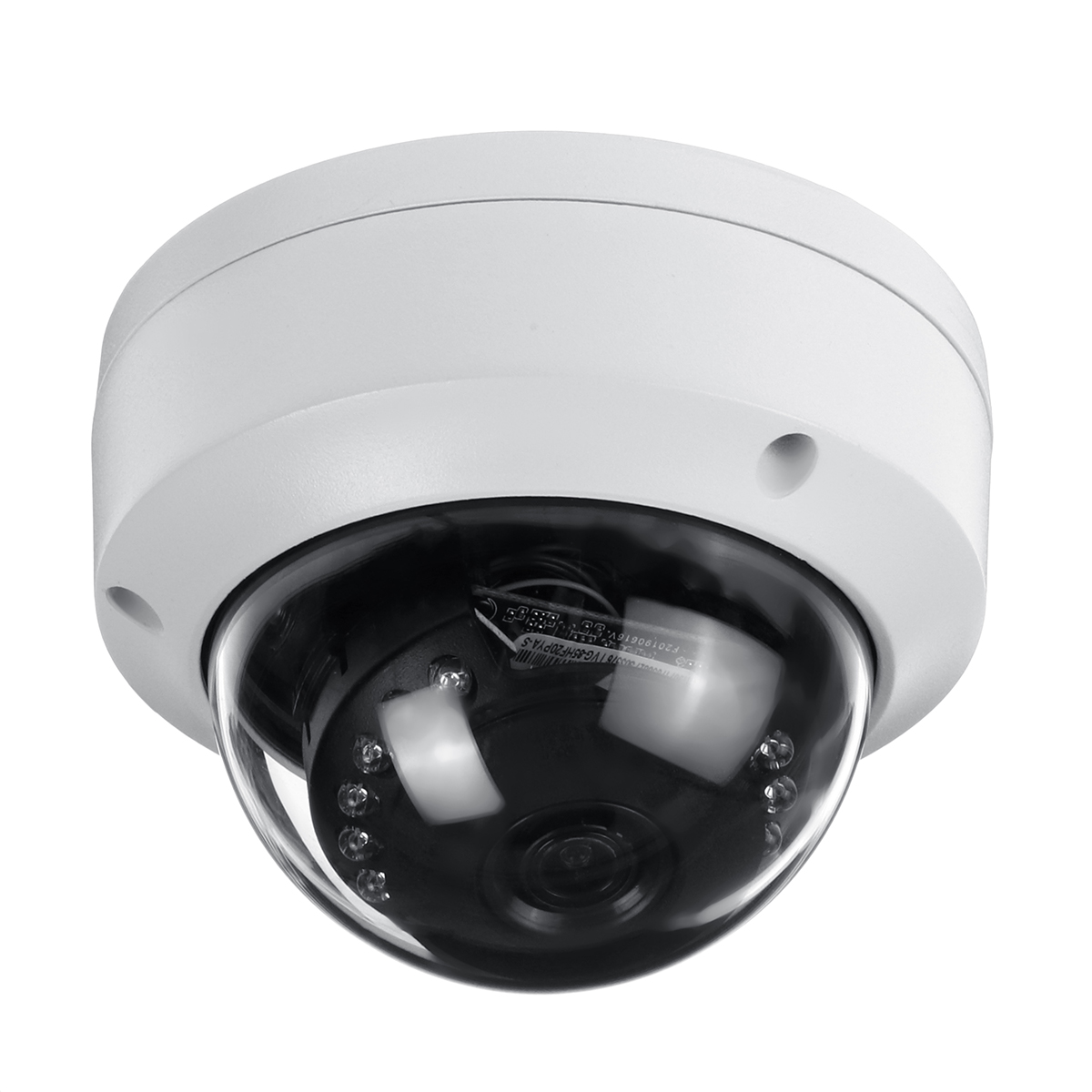2MP POE IP Dome Câmera 1080P Impermeável IP67 Visão noturna IR30m Segurança ao ar livre