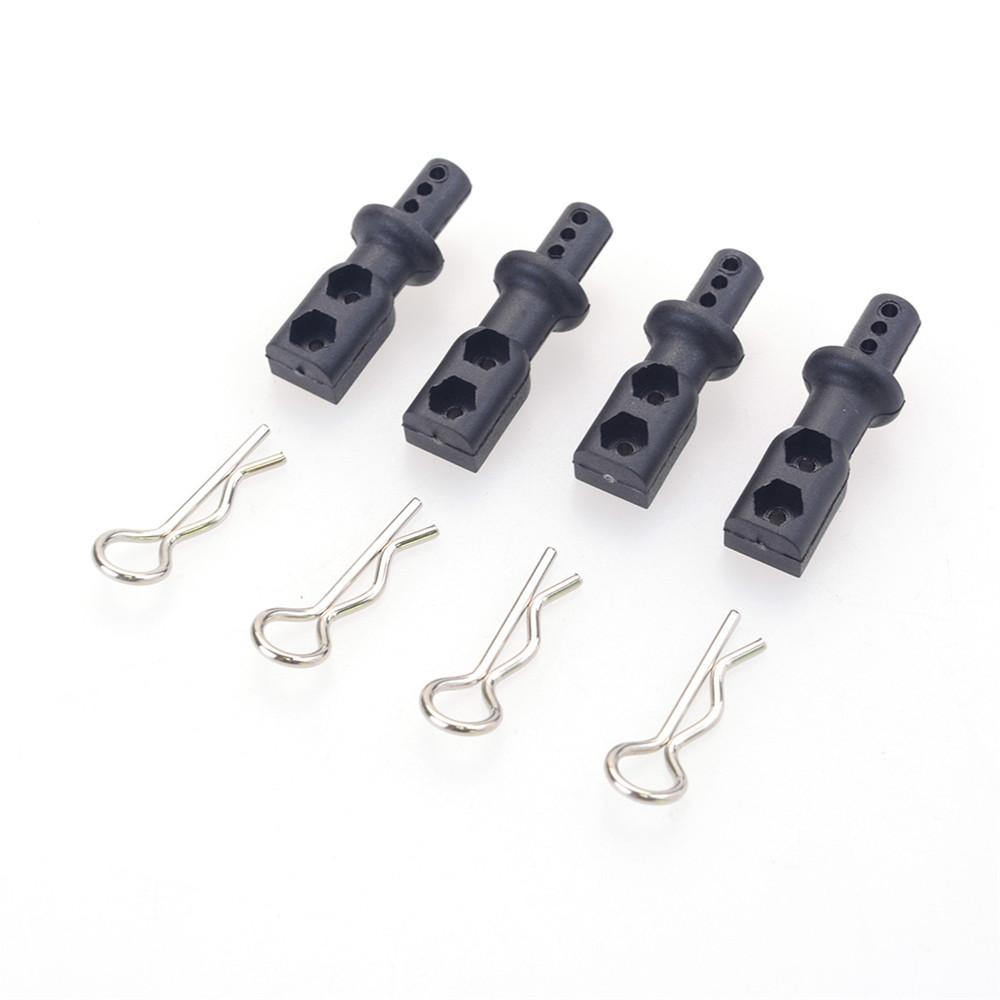 ZD Racing 8185 Body Mount Posts with Shell Clips Set for 9020 V3 Truggy 1/8 RC Car Vehicles Parts - Photo: 3