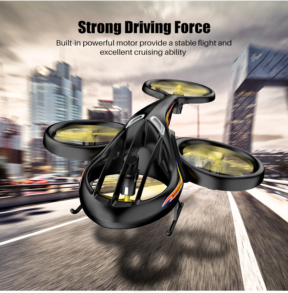 SYMA TF1001 Helifury 360 Altitude Hold Mode 3D Flips LED RC Drone Quadcopter RTF with Landing Pad - Photo: 3