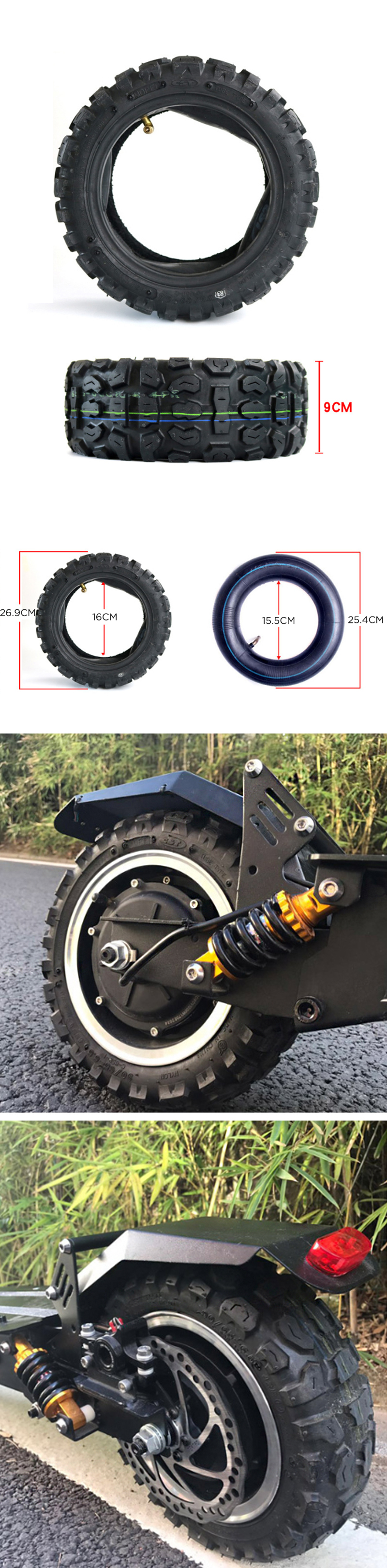 90/65-6.5 inner tube for Electric Scooter 11inch 