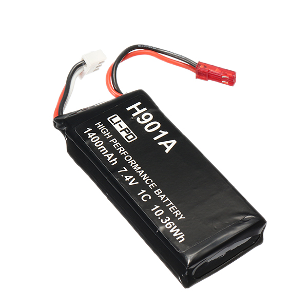 3PCS 7.4V 1400mAh Lipo Battery For Hubsan H501S H502S H109S H901A Transmitter - Photo: 10