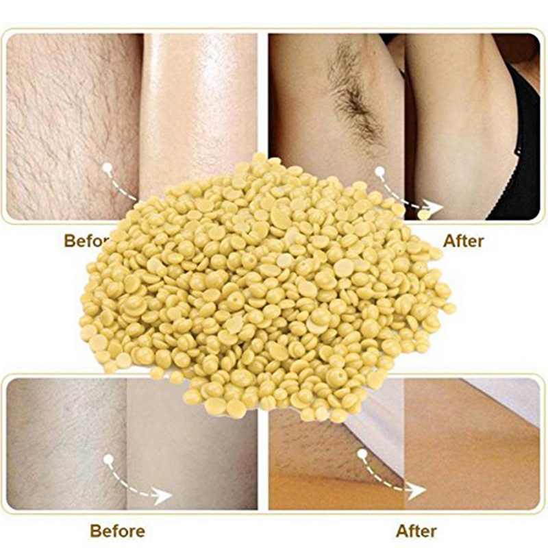 300g Hard Depilatory Wax Bean Hot Film Pellet Waxing Remove Body Hair Hair Removal Cream