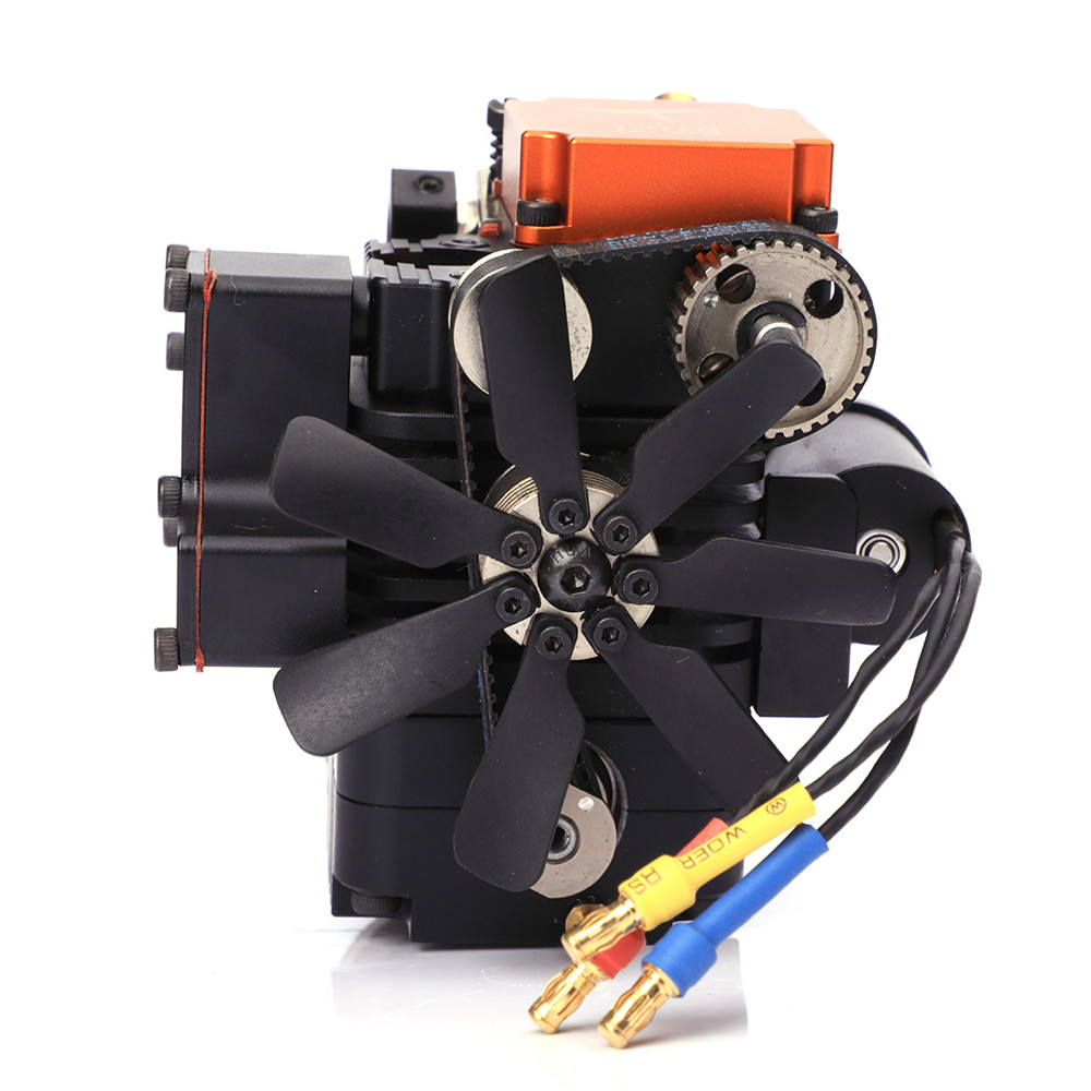 4 Stroke RC Engine Water Cooled Gasoline Model Engine Kit Starting Motor For RC Car Boat Airplane Toyan FS-S100G(w) - Photo: 11