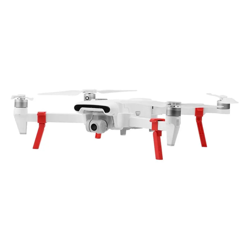 Shock Absorber Landing Gear Extended Heighten Foldable Leg Tripod Red and White for Xiaomi FIMI X8 SE - Photo: 2