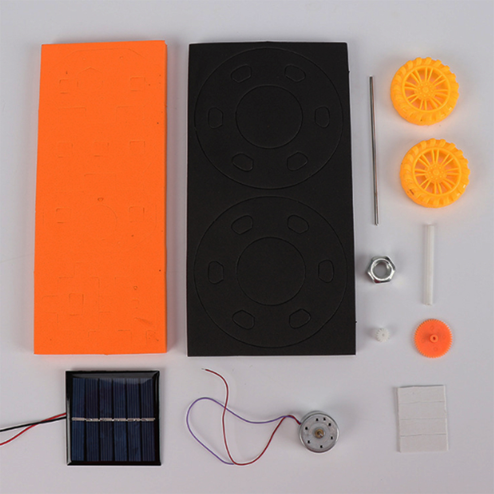 DIY Solar Self-balance RC Robot Car Educational Kit Gift For Children - Photo: 7