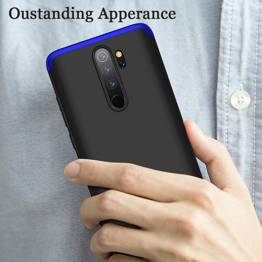 Bakeey Xiaomi Redmi Note 8 pro Double Dip 360° Hard PC Full Cover Protective Case
