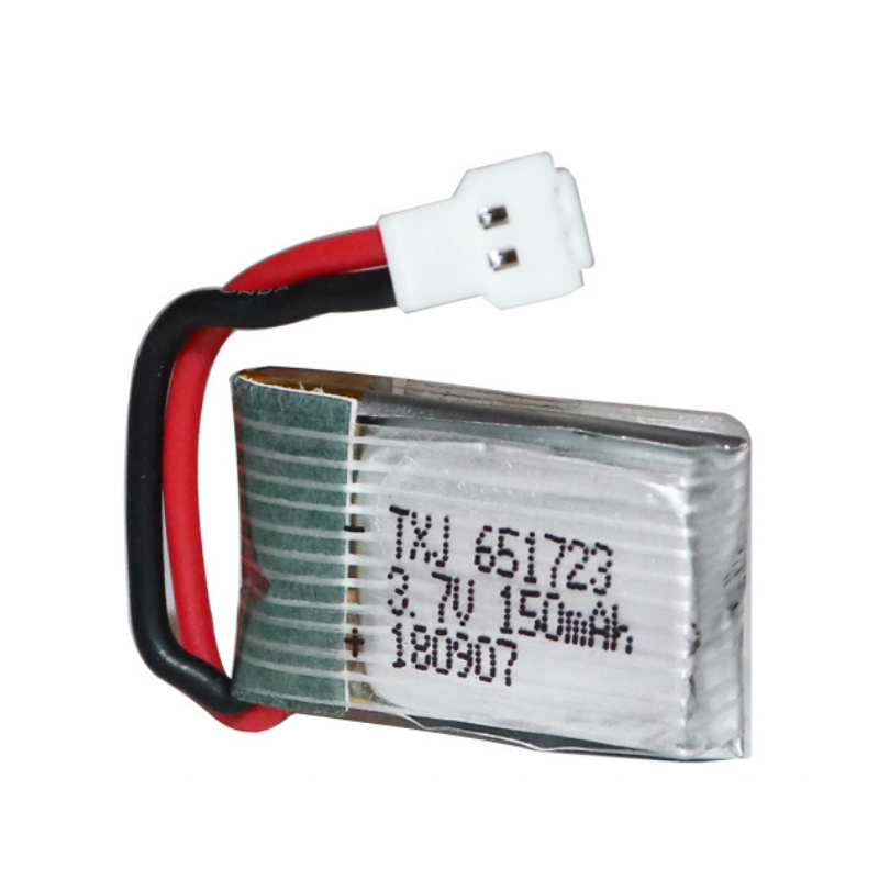 3.7V 150mAh 25C White Plug High Rate Discharge Polymer Lipo Battery&Charger Set for RC Drones - Photo: 5