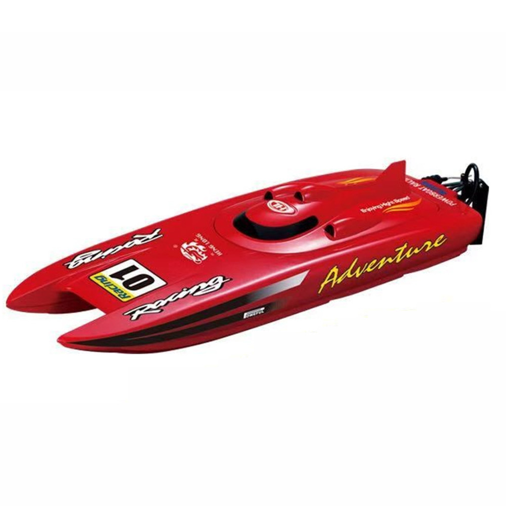 Heng Long 3788 with 2 Batteries 53cm 2.4G 30km/h Electric RC Boat Water Cooling RTR Model - Photo: 5