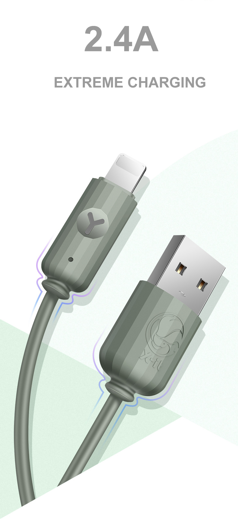 Bakeey 2.4A Micro USB Fast Charging Data Cable For OUKITEL Y4800 MI4 6Pro 7A