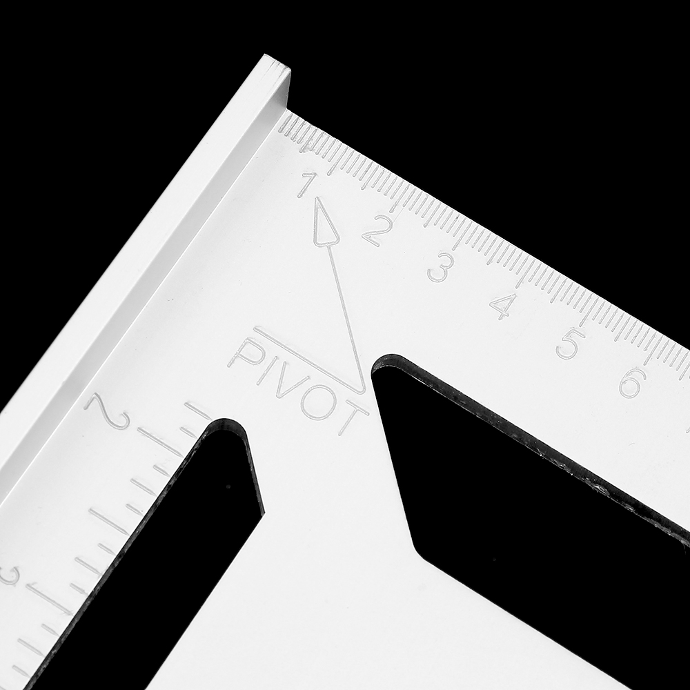 Liga de alumínio 430x300x300mm Quadrado de Velocidade Ferramenta de Layout Quadrado Rafter Triângulo Régua Carpintaria Marcadores Ferramenta de Marcação