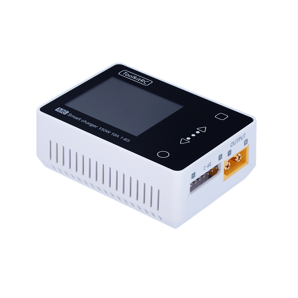 ToolkitRC M6 MINI 150W 10A Smart Battery Charger with XT60 Charger Board for 2-6S Lipo Battery - Photo: 2
