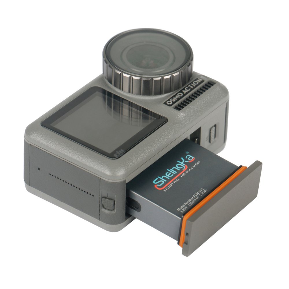 ShelngKa FLW-313 3.85V 1300mAh 5.0Wh LiPo Battery For DJI OSMO Action FPV Camera - Photo: 5