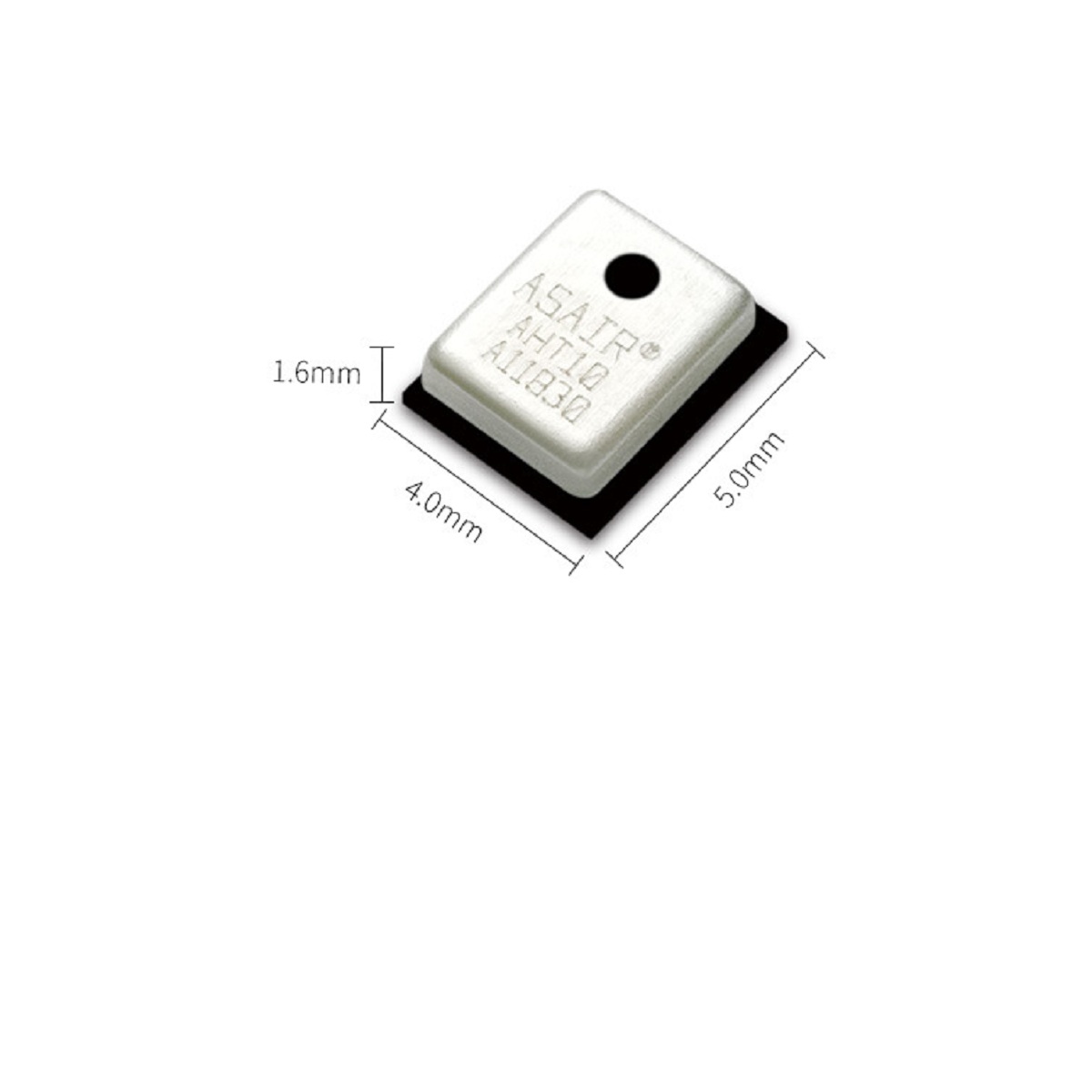 5 Pieces AHT10 Integrated Temperature and Humidity Sensor Patch Packaged Temperature Sensor