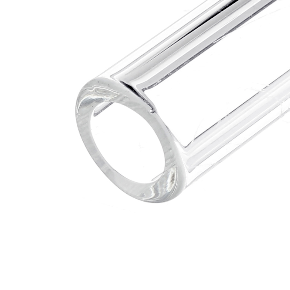 10Pcs 300mm Length OD 7mm 2mm Thick Wall Lab Borosilicate Glass Blowing Tube