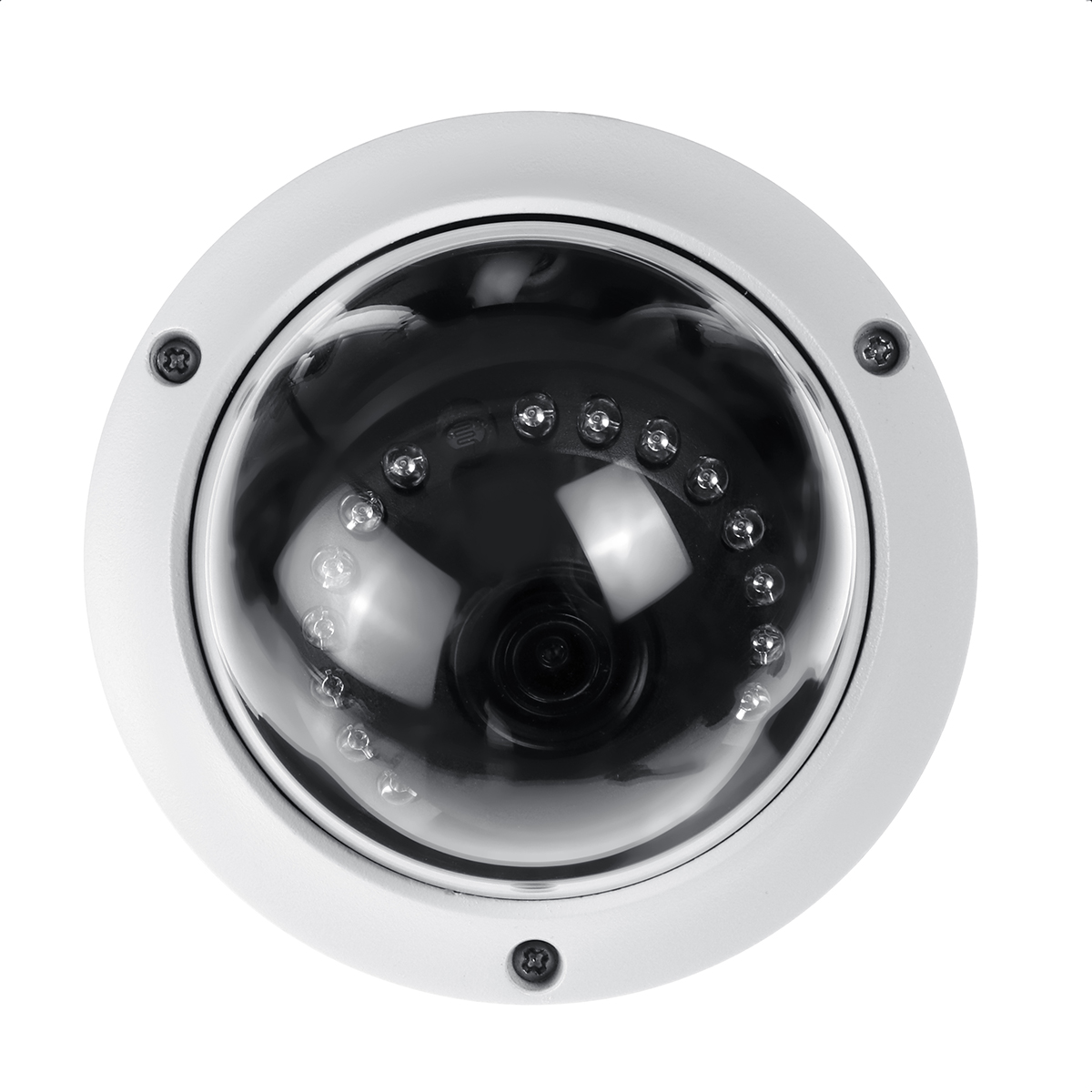2MP POE IP Dome Câmera 1080P Impermeável IP67 Visão noturna IR30m Segurança ao ar livre
