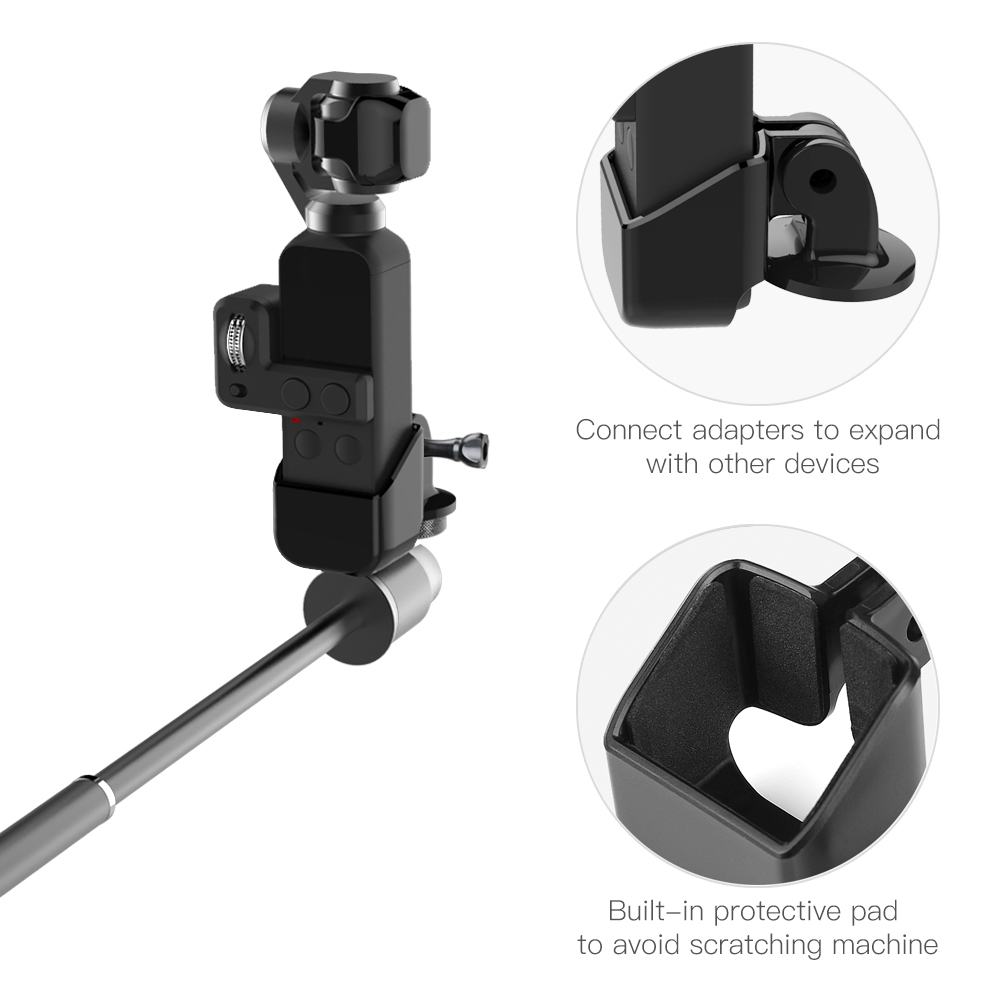Thumb Screw Adapter and Lens Protection Cover for DJI Osmo Pocket Expansion Accessories - Photo: 12