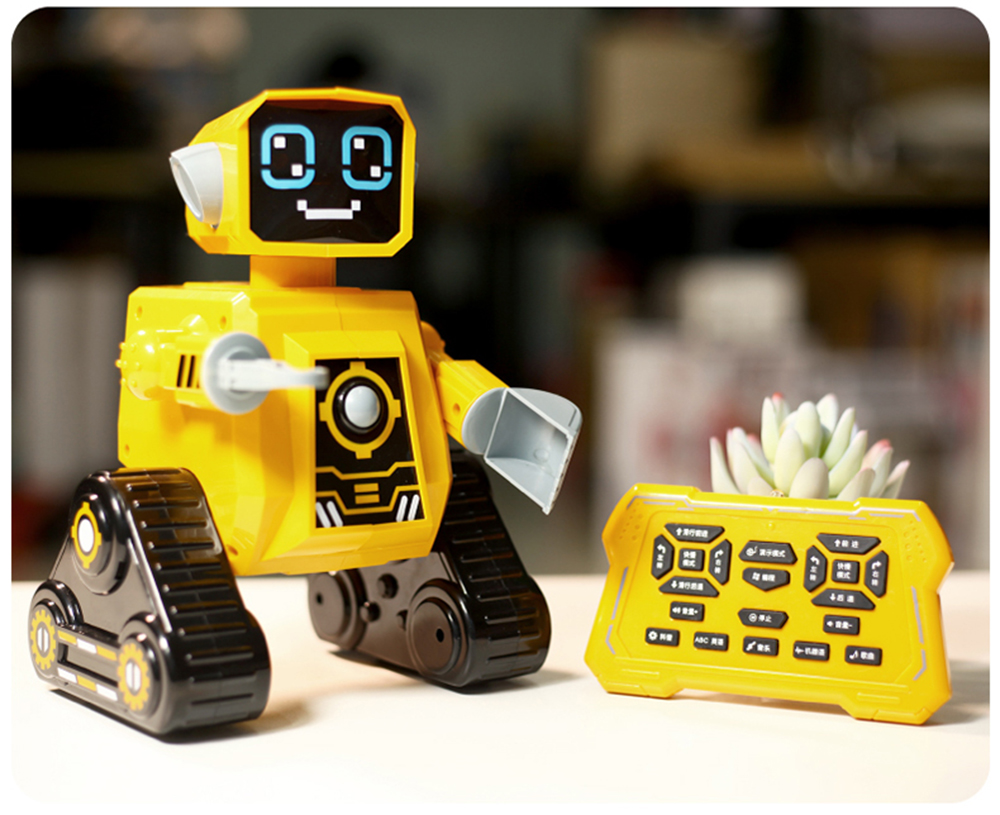 MAIGU T17 Smart RC Robot Programable Voice Interaction Play Music Sliding Robot Toy Gift - Photo: 3