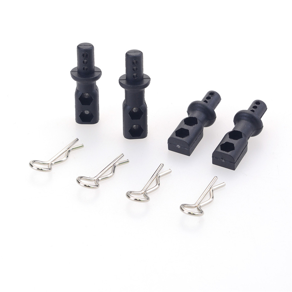 ZD Racing 8185 Body Mount Posts with Shell Clips Set for 9020 V3 Truggy 1/8 RC Car Vehicles Parts - Photo: 2