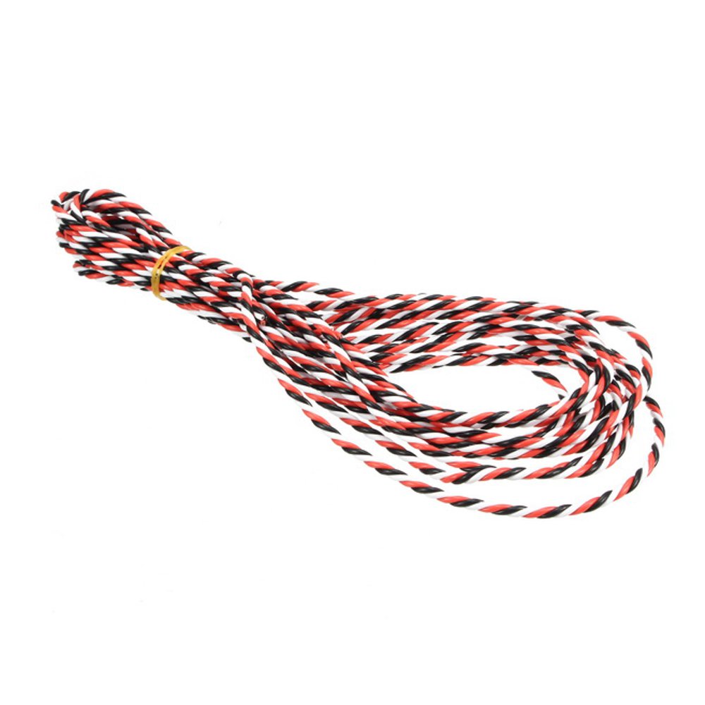 10PCS 5m 60 Cores Servo Extension Wire DuPont Cable Twist Cable For RC Airplane - Photo: 3