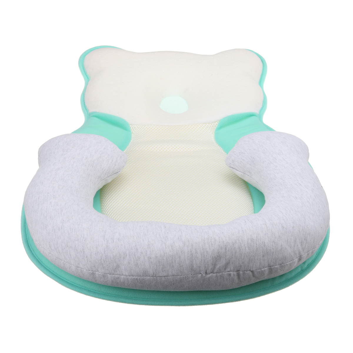Breathable Newborn Baby Infant Pillow Sleep Mat Anti Flat Head For Crib Bed Neck-Suppor