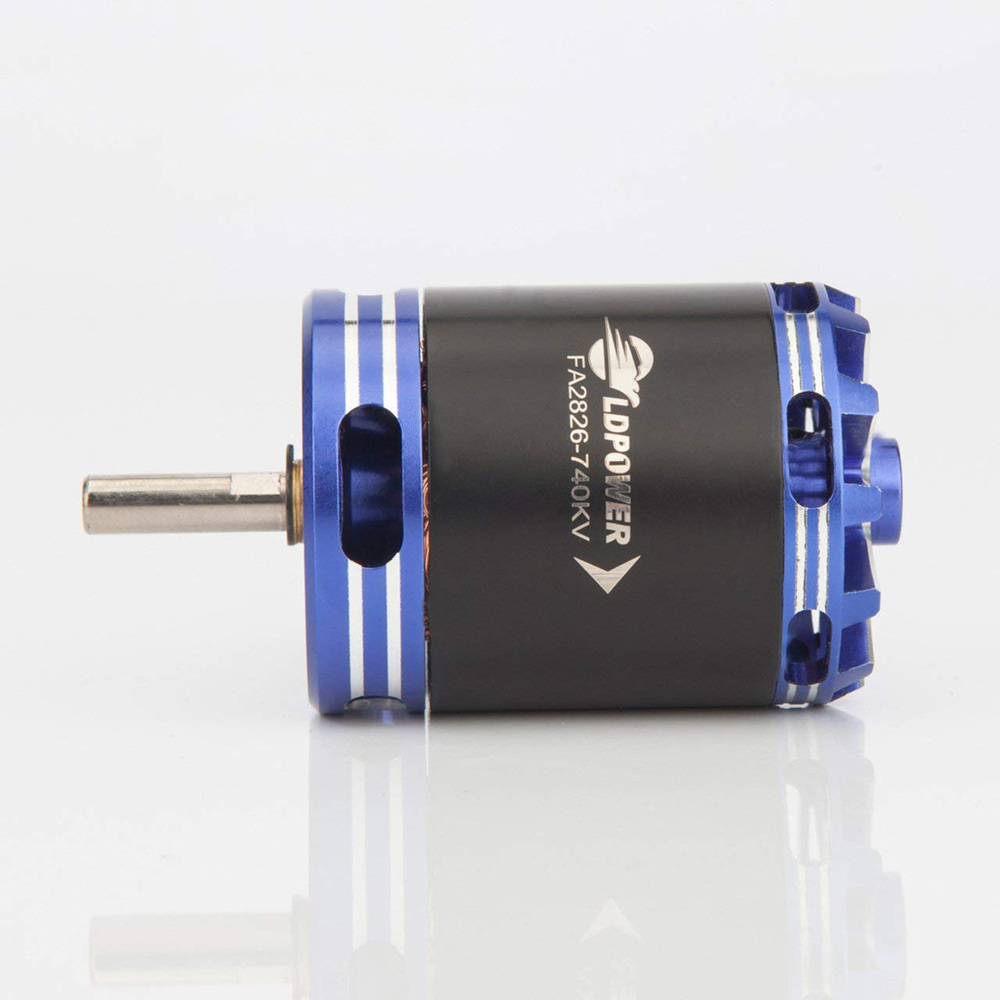 LD POWER FA2826 2826 KV740 740KV 4-5S RC Brushless Motor for RC Quadcopter Drone Airplane Glider Fixed Wing FPV Gimbal - Photo: 4