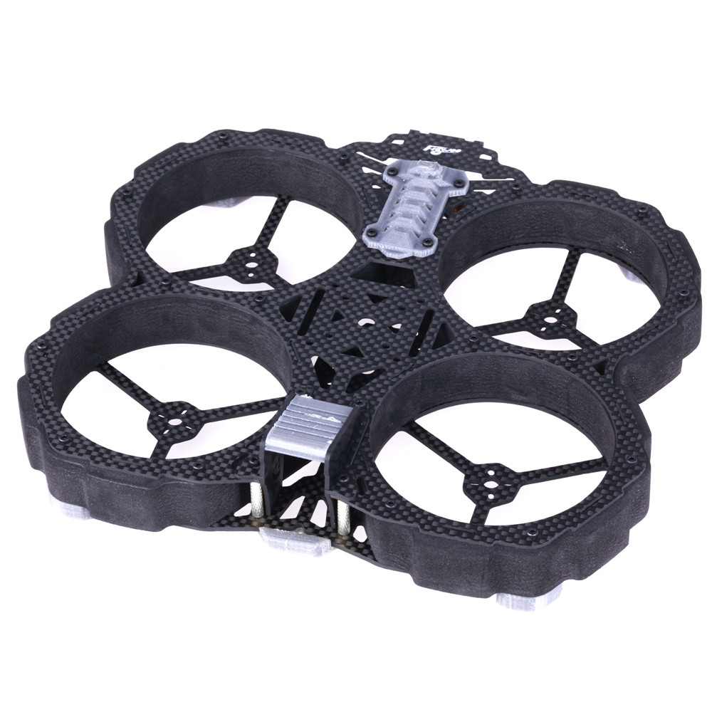 Flywoo Chasers Normal Version 138mm 3K Carbon Fiber 3 Inch Frame Kit w/ Ducts for RC Drone FPV Racing - Photo: 3
