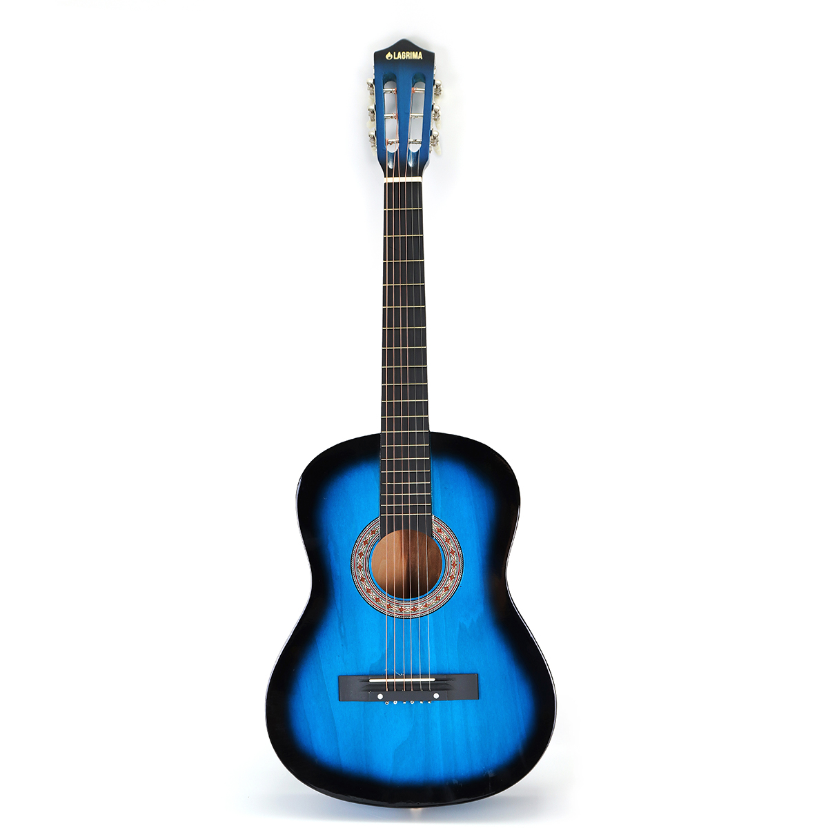 38 Inch 6 Strings Wooden Acoustic Guitar with Guitar Bag for Beginners - Photo: 3