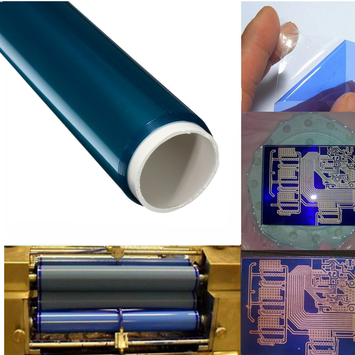 30cmx1M PCB Dry Film Photosensitive Photoresist Sheets For Circuit Production