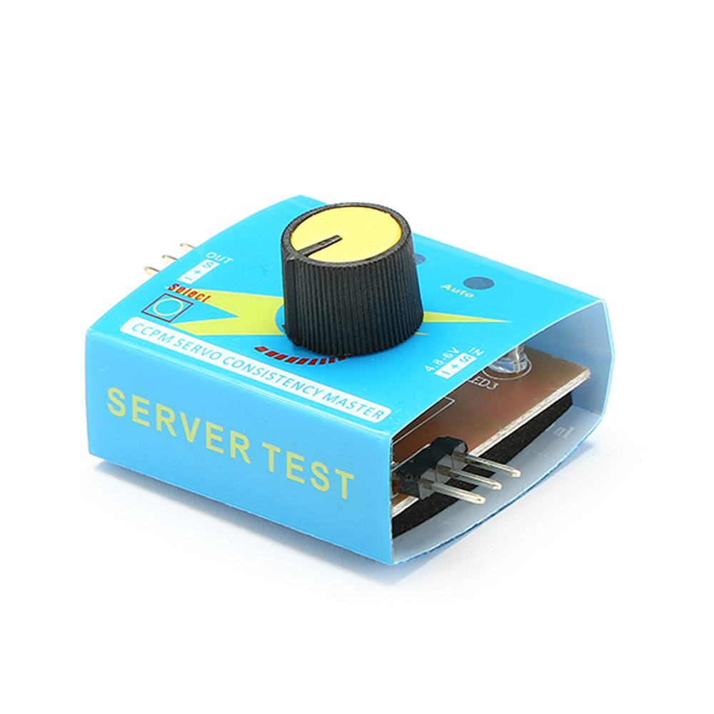 Servo Tester Third Gear Switch With Indicator Light 4.2V To 6.0v 2pcs - Photo: 2
