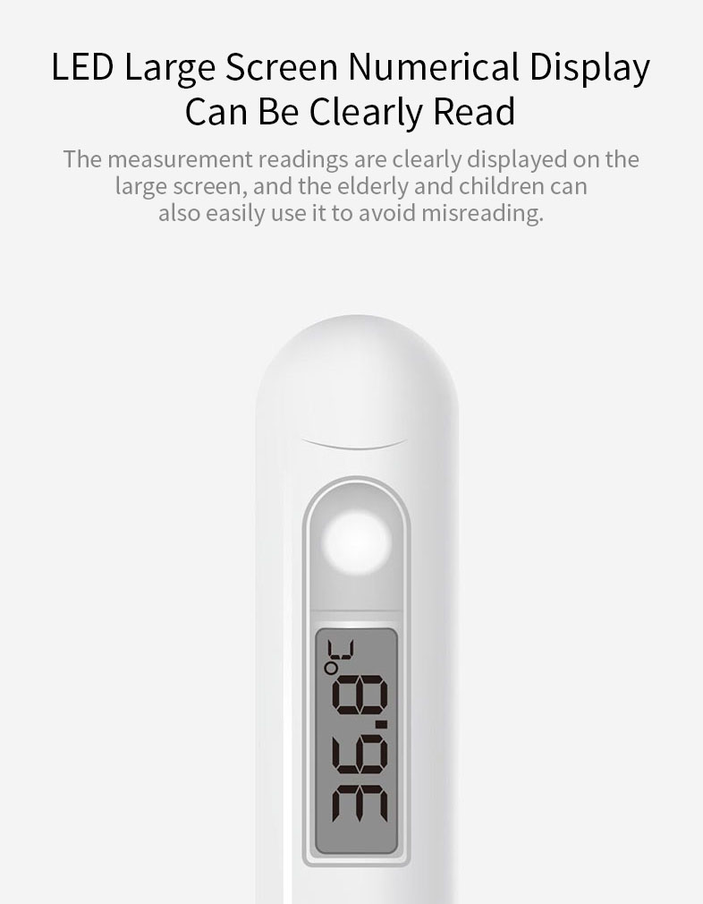 Andon Baby High Sensitivity LED Electric Underarm Oral Digital Thermometer From Xiaomi System