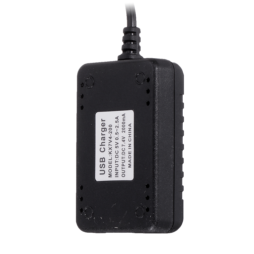 7.4V 2000Mah 5cm XH-3P Quick USB Charger For Wltoys 144001 1/14 4WD High Speed Racing RC Car Vehicle Models - Photo: 6