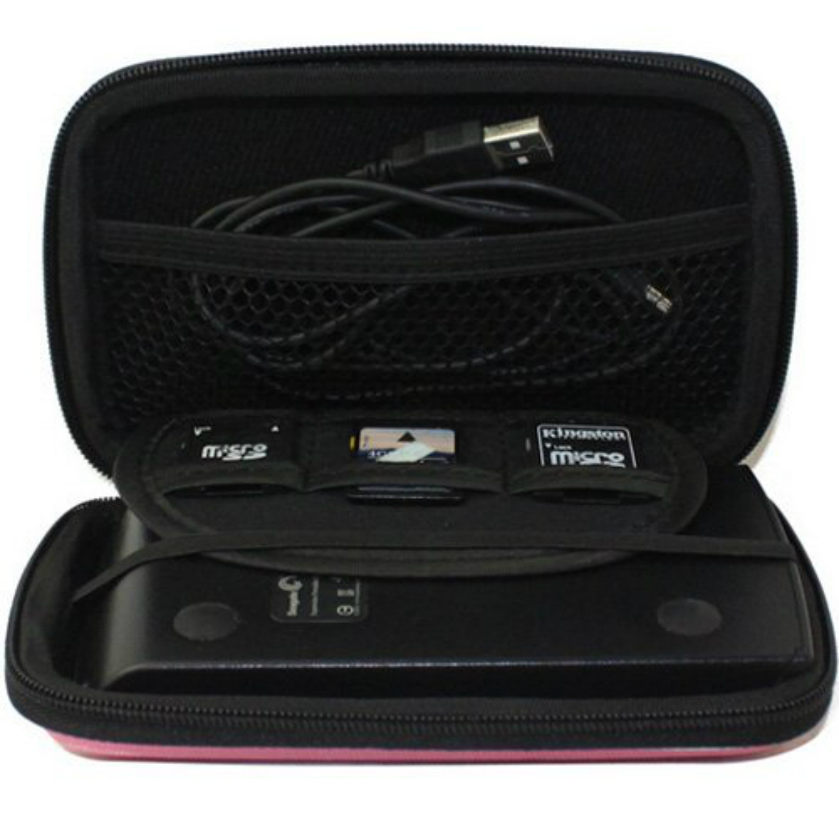 Portable External Hard Drive Disk Pouch Bag HDD Carry Cover USB Cable Storage Case Organizer Bag for Hard Disk Earphone Storage Case