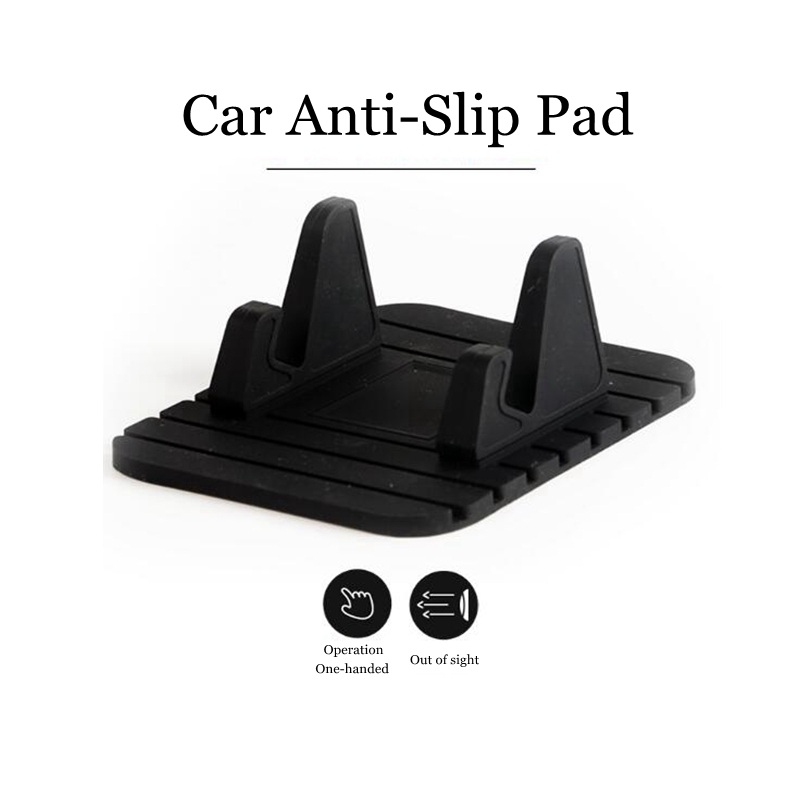 Car Dashboard Non-slip Mat Rubber Car Mount Car Phone Holder Pad  For Smart Phone