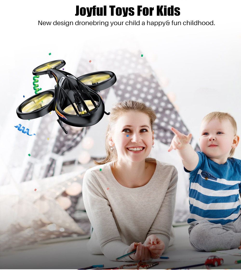 SYMA TF1001 Helifury 360 Altitude Hold Mode 3D Flips LED RC Drone Quadcopter RTF with Landing Pad - Photo: 5