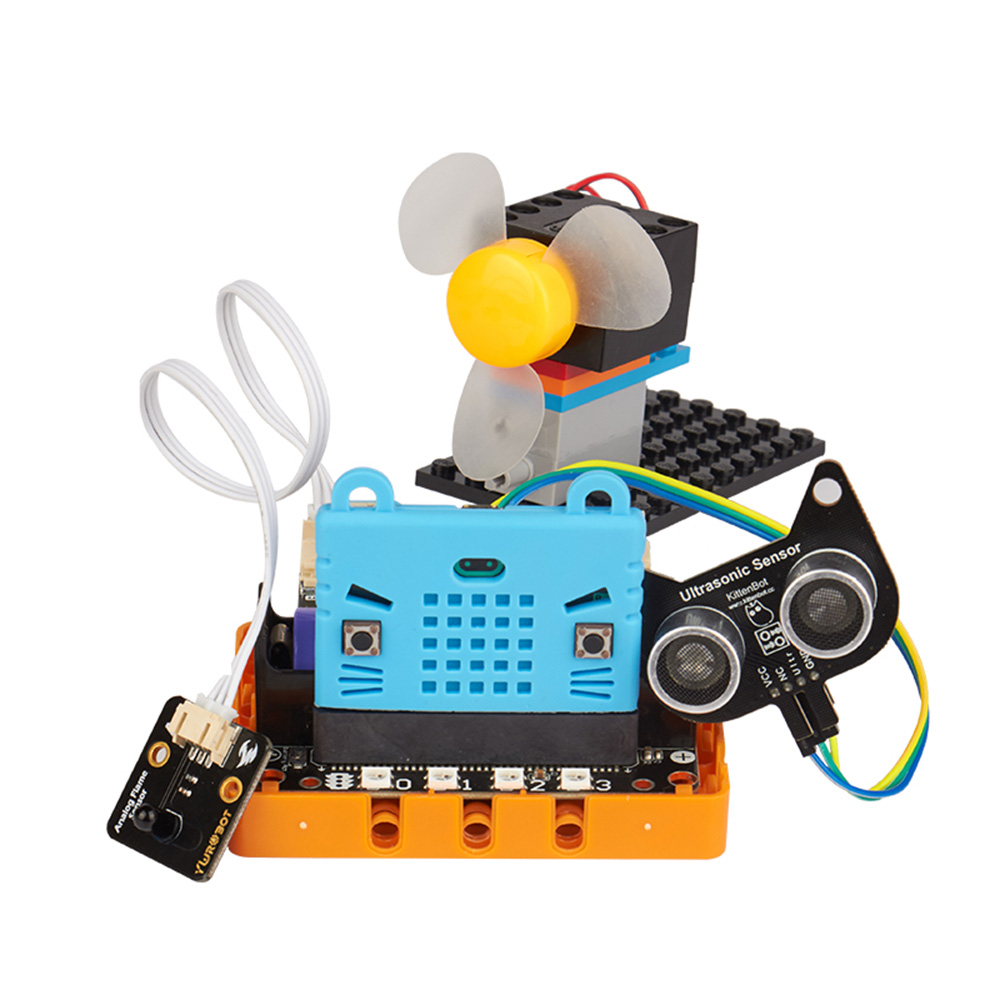 Kittenbot Micro:bit Kittenblock Makecode Graphic Program DIY Educational Robot Kit Compatible With LEGO - Photo: 4