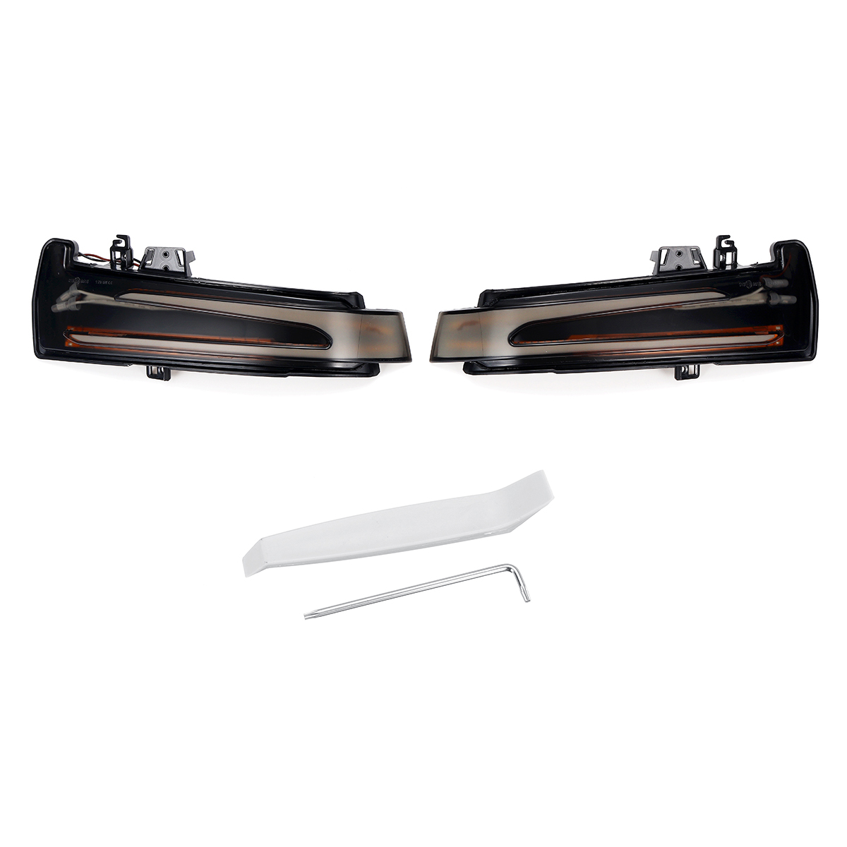 LED Side Mirror Sequential Dynamic Turn Signal Lights For Mercedes A B C E S CLS CLA GLA GLK Class